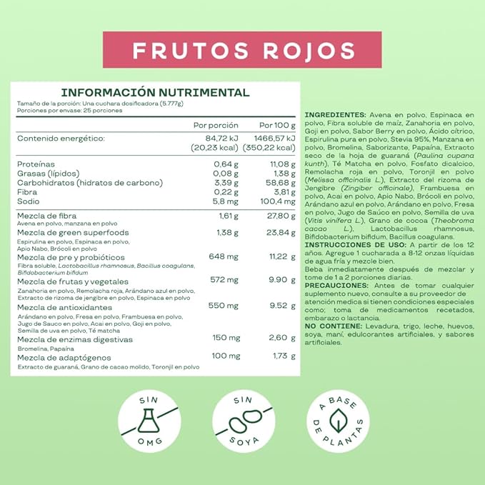 BLOOM FRUTOS ROJOS