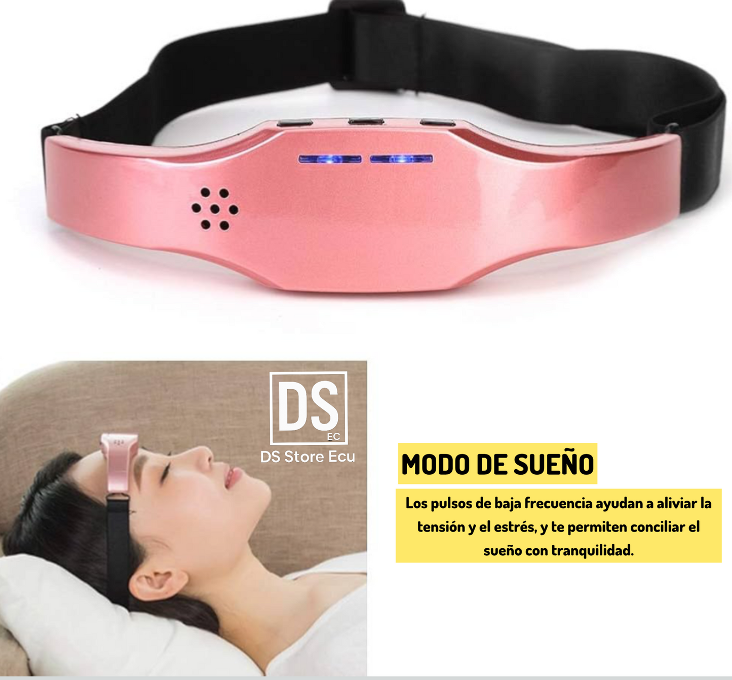 Masajeador EMS para migraña e Insomio