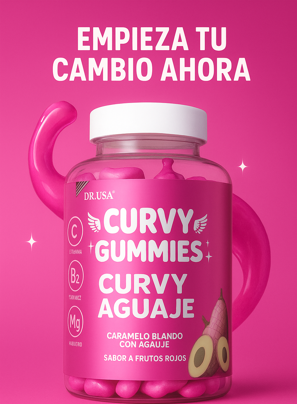 CURVY GUMMIES CON AGUAJE