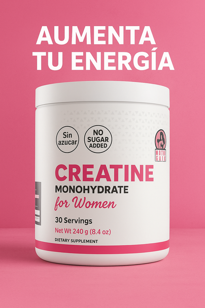 CREATINE MONOHYDRATE FOR WOMEN